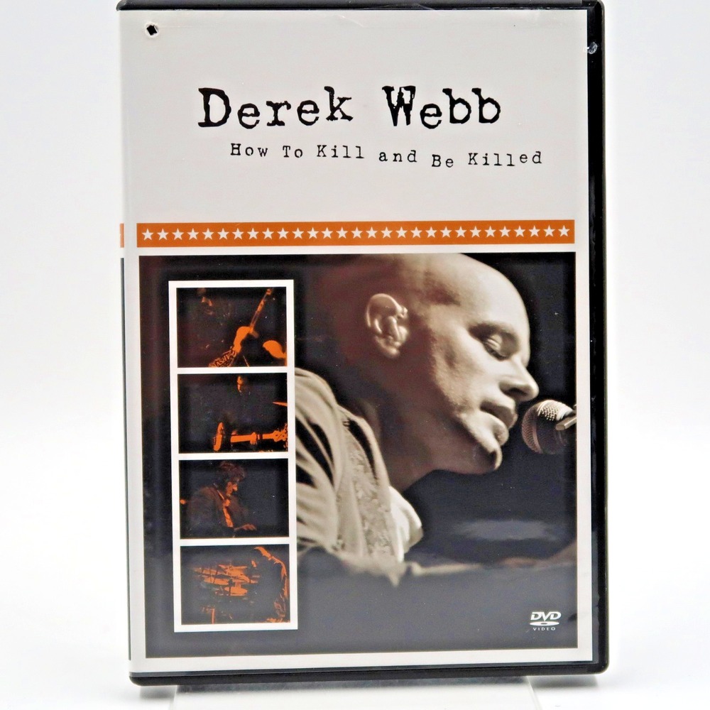 Derek Webb How To Kill and Be Killed DVD 2005 Music Film NTSC Tall Case